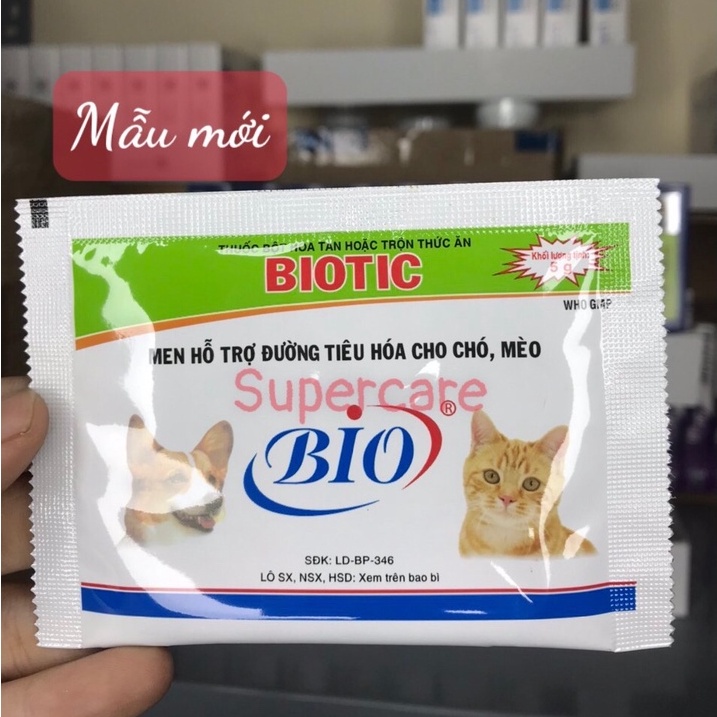 Biotic 5gr - Men Tiêu Hoá Hỗ Trợ Đường Ruột Chó Mèo