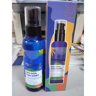 Dầu Dừa Mỹ Phẩm Organic Vietcoco:  Chai Xịt 130ml