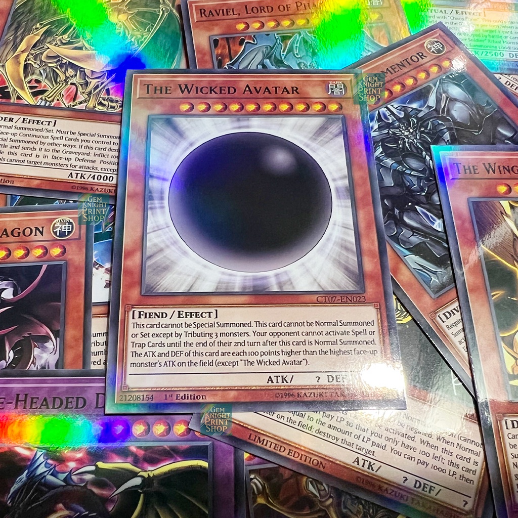 Bộ bài Yugioh - Combo Tam Ảo Ma - God Pack 2 Rainbow Foil