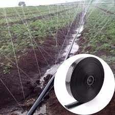 Ống tưới phun mưa phi 34mm - 5 lỗ chéo - Cuộn 100m nhựa cao cấp