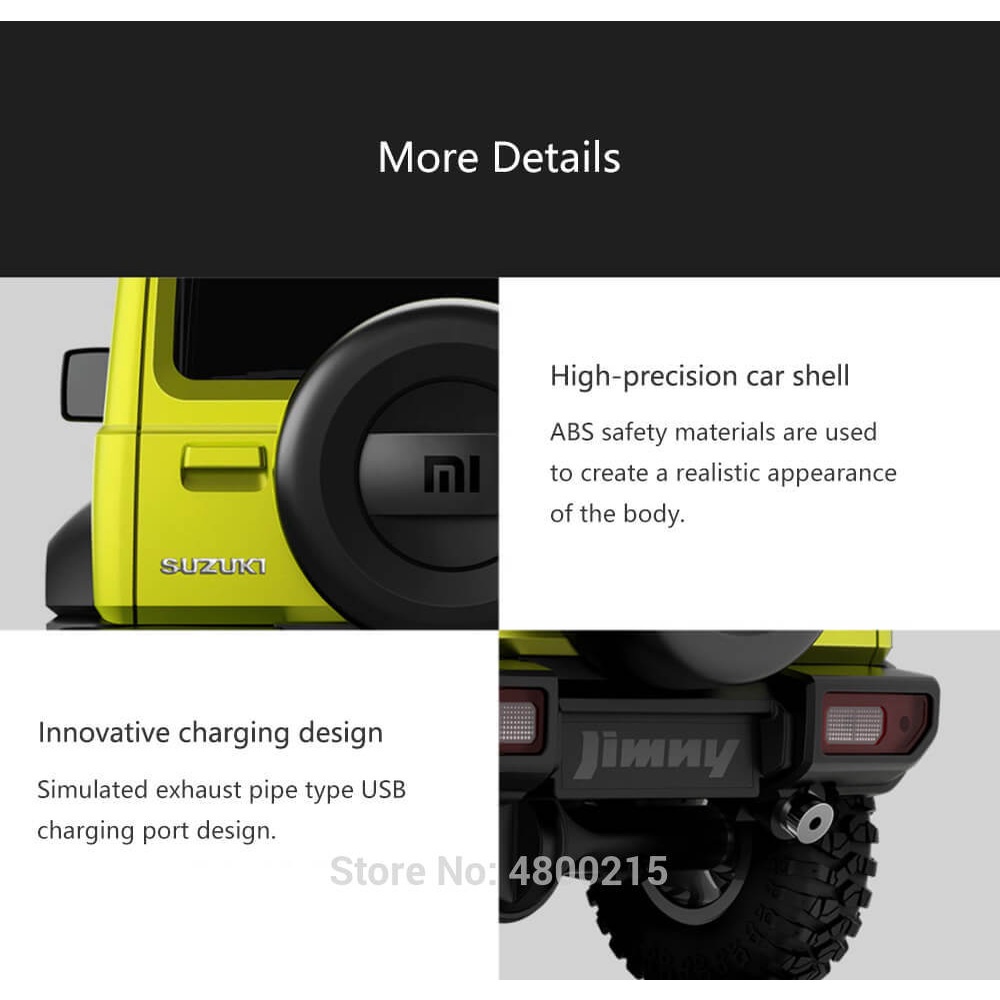 Đồ chơi xe hơi RC 4 bánh thông minh XIAOMI Suzuki Jimny 1:16