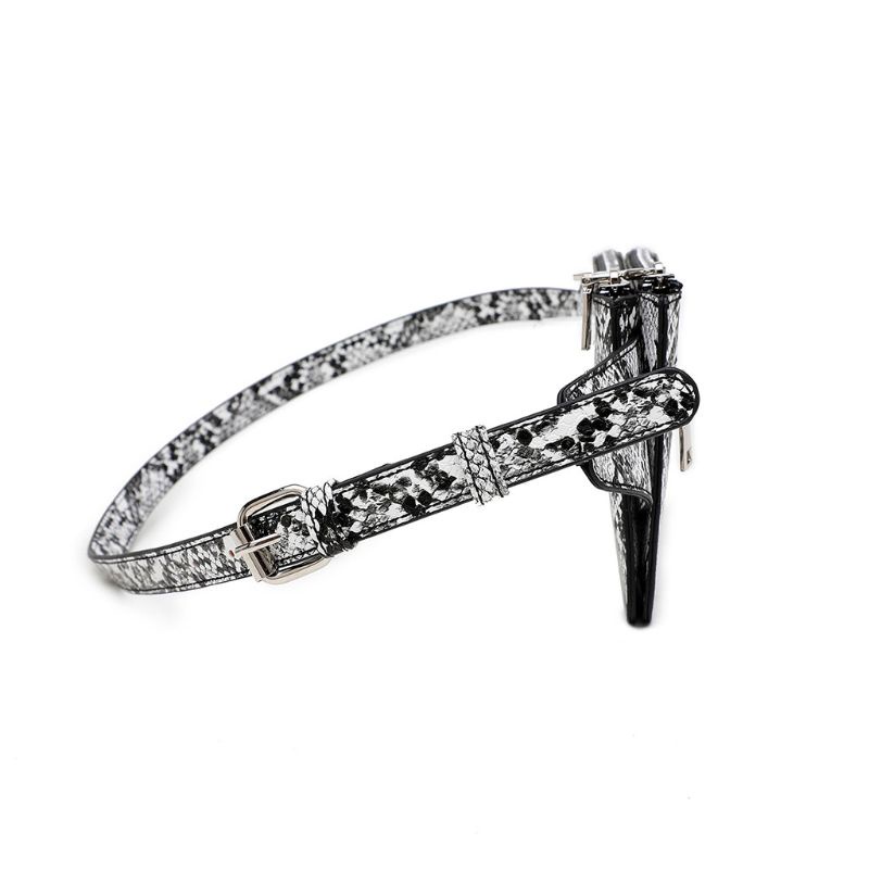 Túi Đeo Hông / Đeo Hông Bằng Da PU In Họa Tiết Da Rắn Tùy Chỉnh Thời Trang Cho Nữ