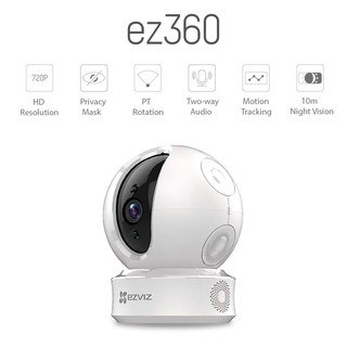 Camera ip wifi  Ezviz quay 360 độ Ezviz Ez360 (C6C 720P) - Camera 360 độ
