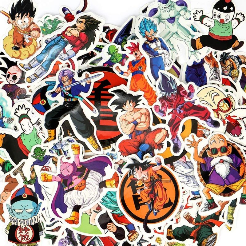 10-60 hình dán Stickers Dragon Ball decal