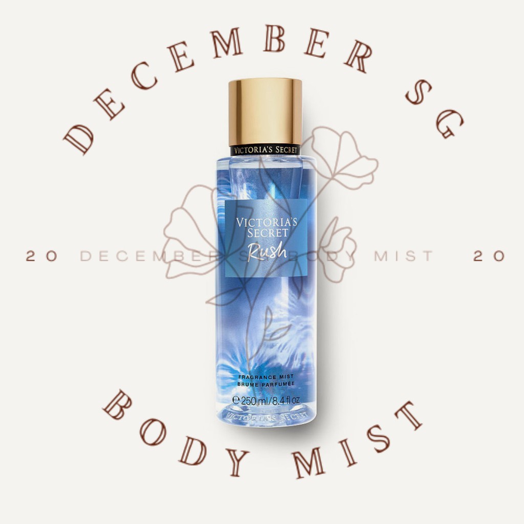 [Auth] Xịt Thơm Body Mist Victoria’s Secret Fragrance Mist - Scent Rush +𝘿𝙚𝙘𝙚𝙢𝙗𝙚𝙧 𝙎𝙝𝙤𝙥+