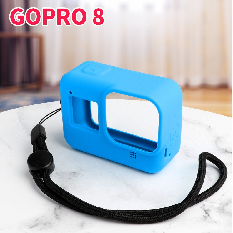 Vỏ bảo vệ gopro hero 8 black bằng silicon