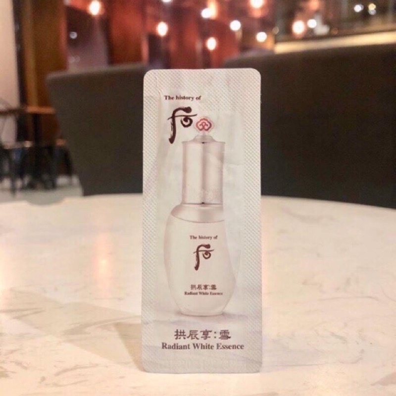 Combo 10 gói Tinh dầu sáng da Đông Y Whoo trắng