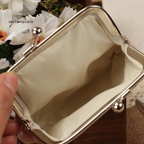 Ví Đựng Tiền Xu Họa Tiết Chấm Bi Xinh Xắn