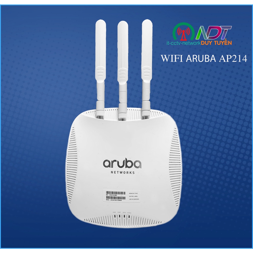 ✅ Aruba 214 Bộ Phát Wifi Chuyên Dụng Anten Rời Roaming Mesh , aruba