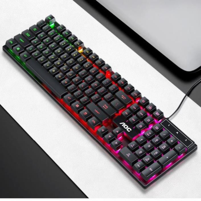 Bàn Phím có dây Cơ Gaming KB121 Gaming cao cấp, có chế độ led, phím cảm giác chơi game cực đã BH 12