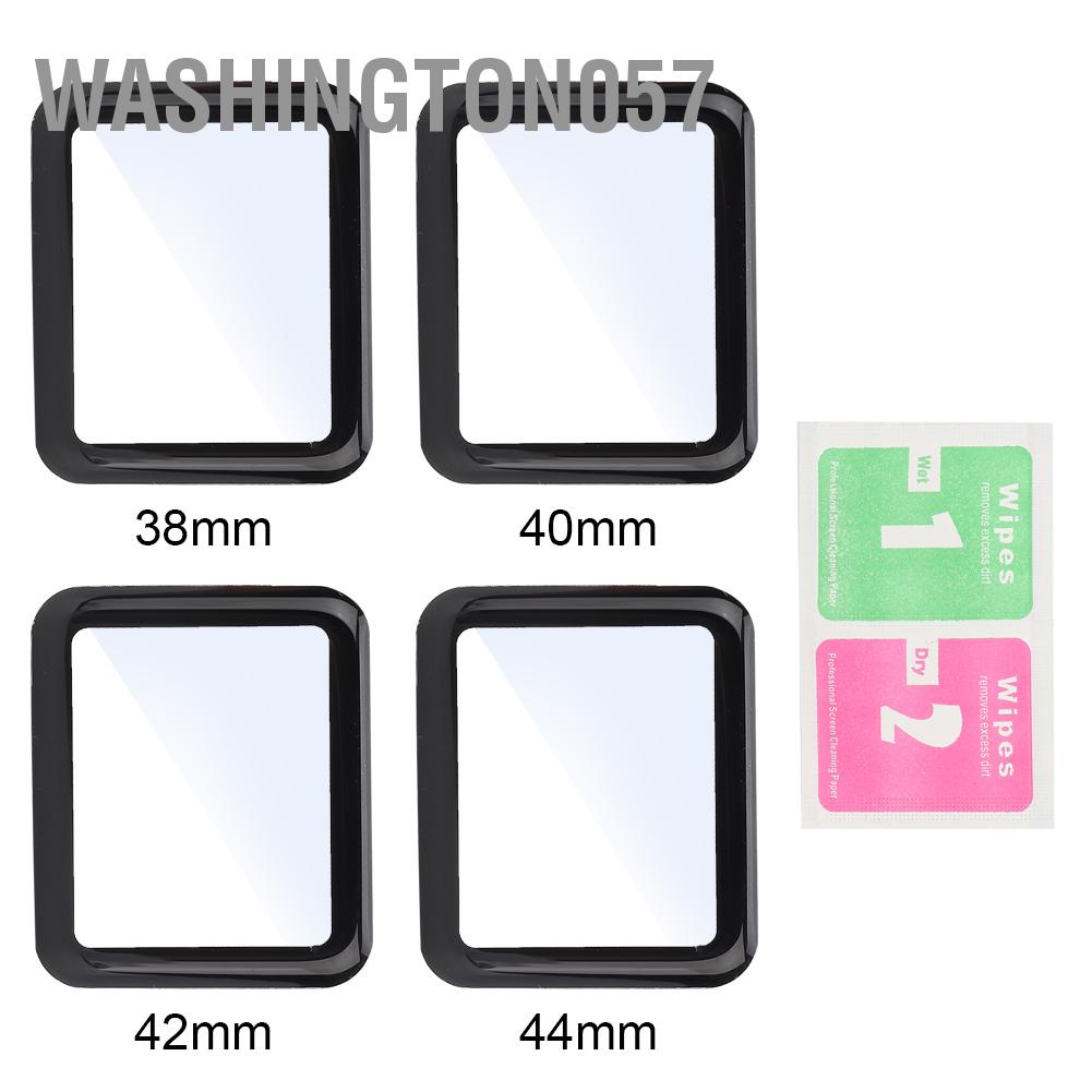 Hàng Hot Phim linh hoạt cong 3D Đồng hồ chống dầu / chống nước Bảo vệ cho iWatch Hàng giao ngayWashington057