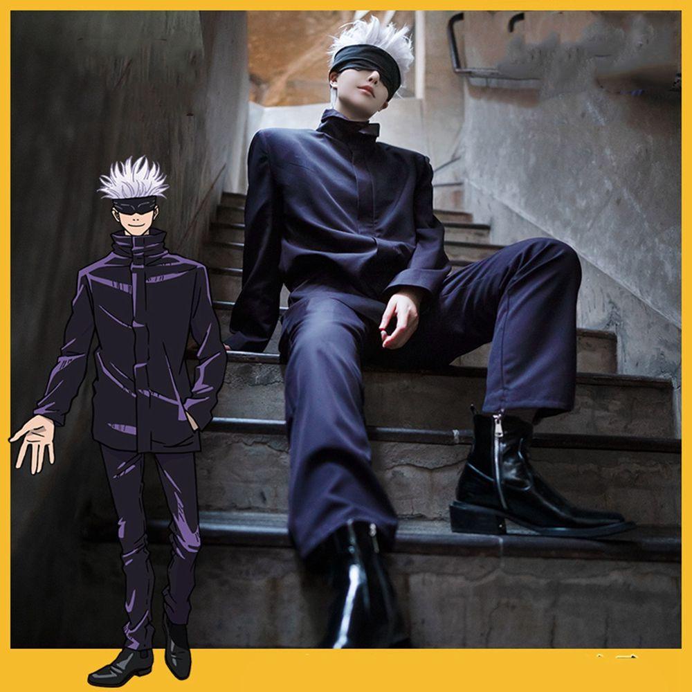 Bộ Đồng Phục Hóa Trang Zenin Maki Màu Xanh Dương Cho Nam