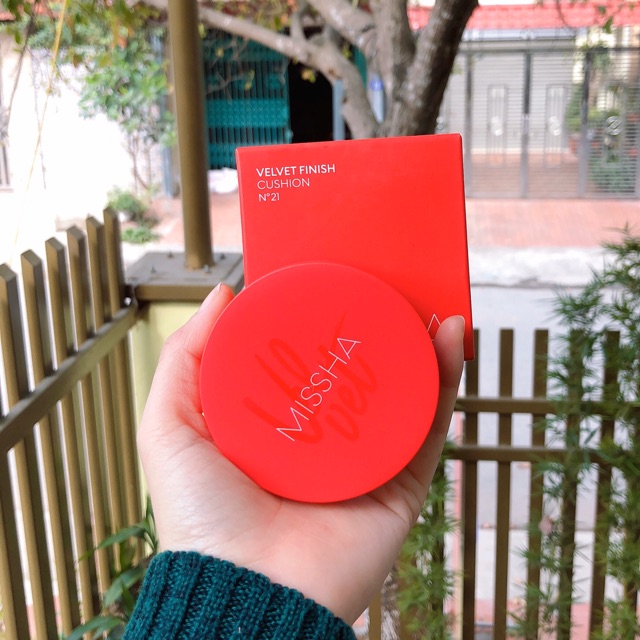 PHẤN CUSHION MISSHA VELVET