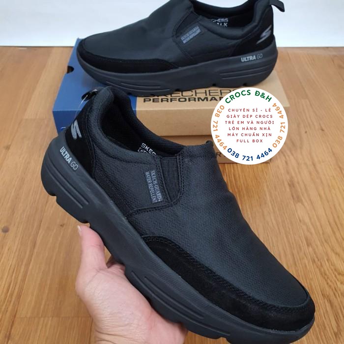Giày thể thao skechers thời trang Gowalk Duro dành cho nam đế cao 4cm