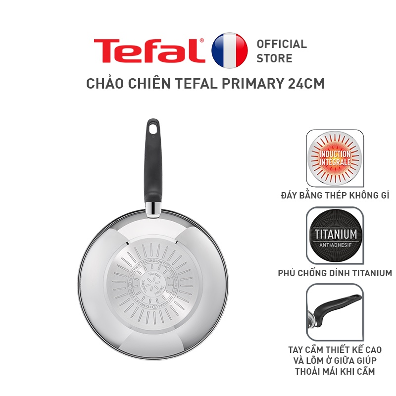 [Mã LIFEHL25 giảm 10% đơn 350K] Chảo chiên Tefal Primary 24cm