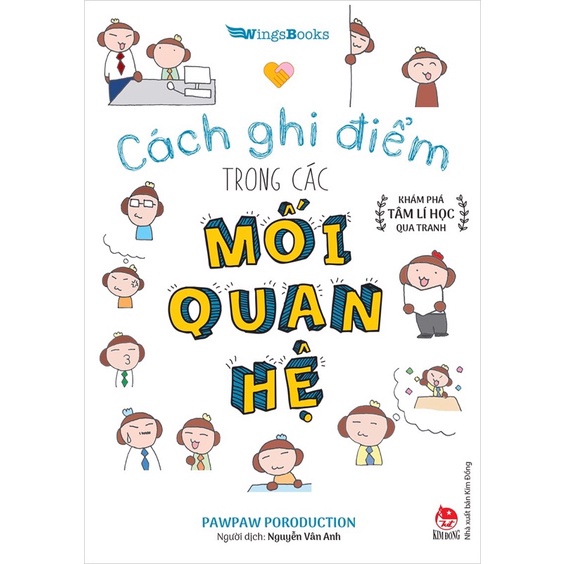 Sách-Cách ghi điểm trong các mối quan hệ - Khám phá tâm lí học qua tranh (2020)