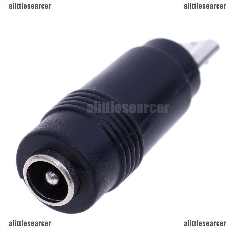 POWER 2 Đầu Chuyển Đổi Dc 5.5x2.1mm Cái Sang Micro Usb 5pin Đực