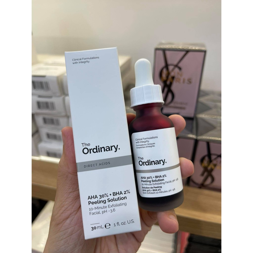 [ BILL SEPHORA US ] MẶT NẠ TẨY DA CHẾT HÓA HỌC THE ORDINARY PEELING AHA 30% + BHA 2% SOLUTION | BigBuy360 - bigbuy360.vn