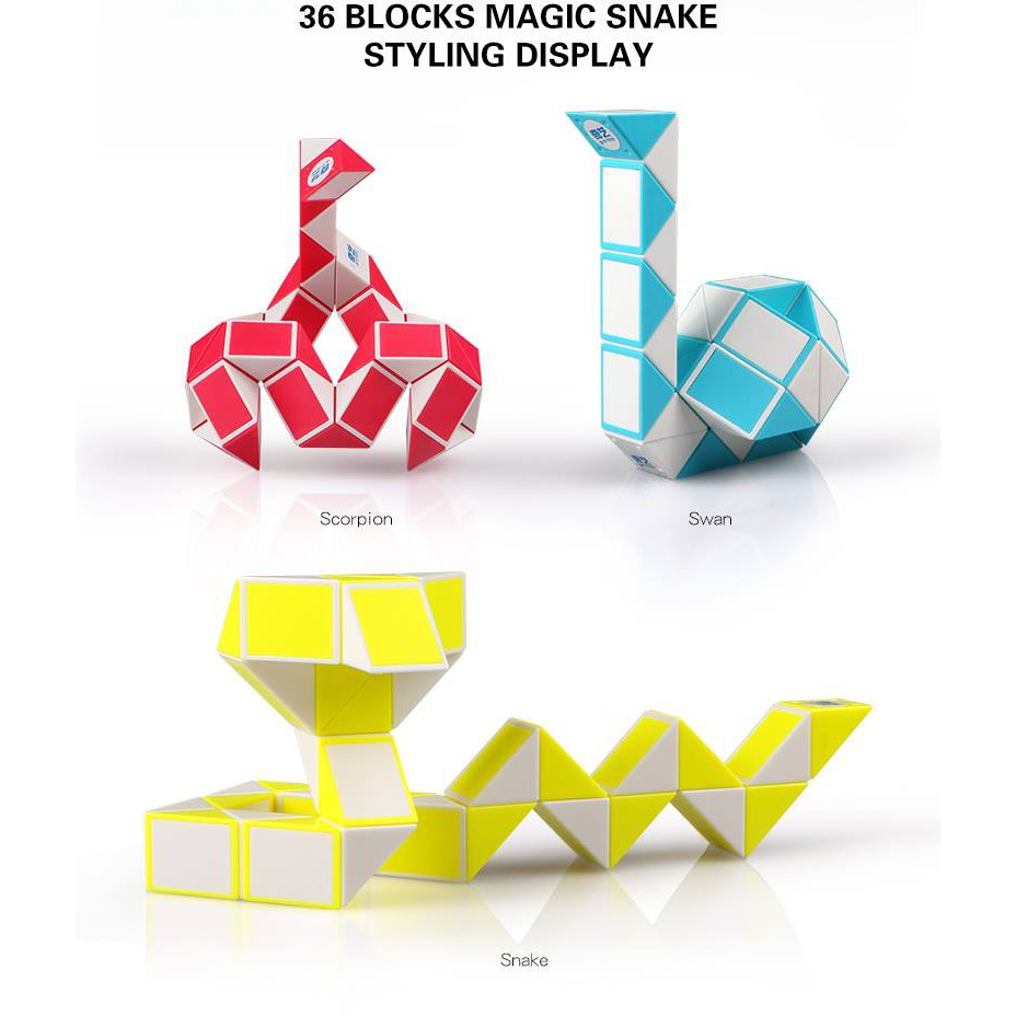 Rubik Rắn QiYi 24 đoạn 36 đoạn 48 đoạn QiYi Snake