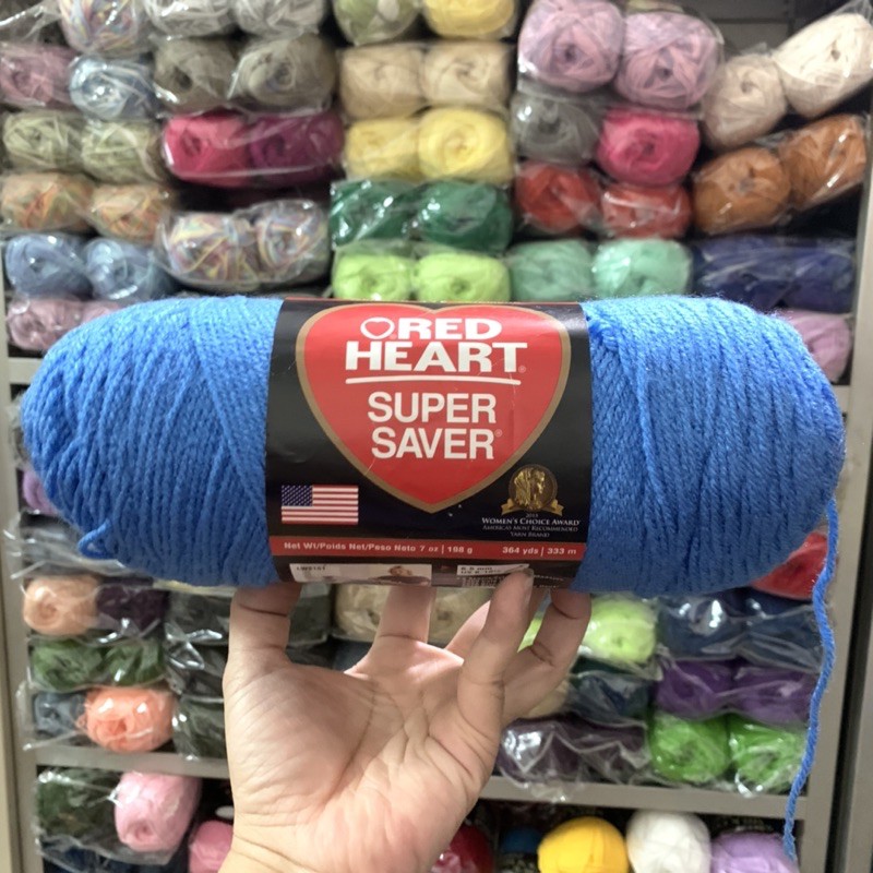 Len Red Heart Super Saver Yarn  198gr Mỹ