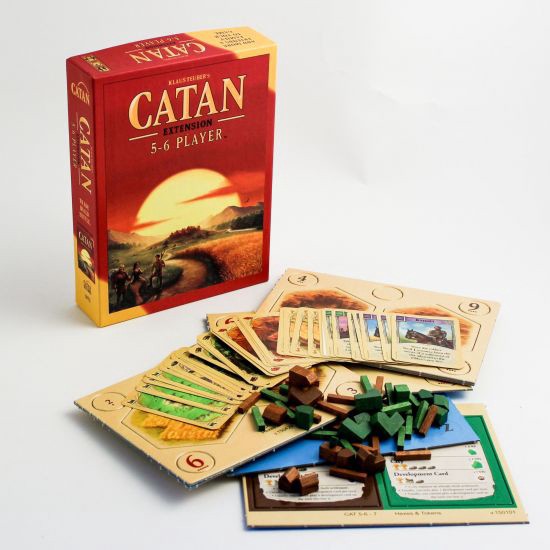 Jabi Toys - Trò Chơi Thẻ Bài Boardgame The Settle Of Catan Extension Bản Mở Rộng Tiếng Anh cao cấp Tomcityvn