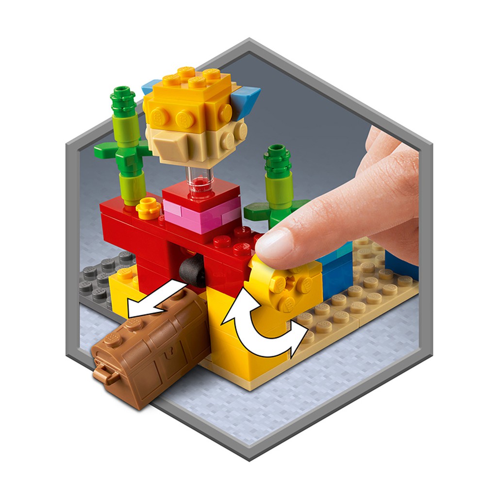 LEGO Minecraft Rạn San Hô 21164