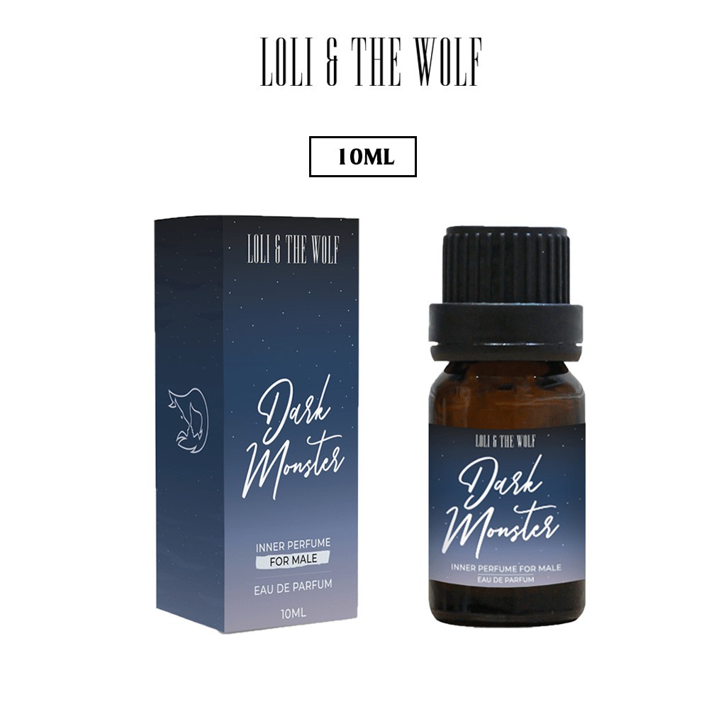 SHOP SBAY ĐÀ NẴNG Nước hoa vùng kín nam Dark Monster Eau De Parfum lưu hương lâu chai 10ml - LOLI & THE WOLF