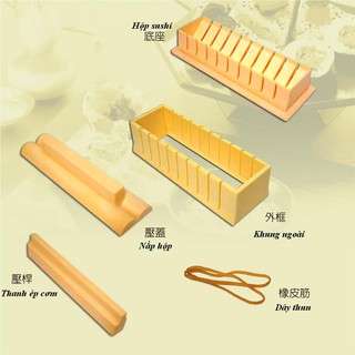 Khuôn làm sushi trái tim SS004