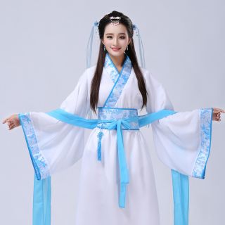 (Có Sẵn) Trang Phục Hằng Nga Chú Cuội - Hán Phục hóa trang Chú Cuội Chị Hằng nhân dịp trung thu