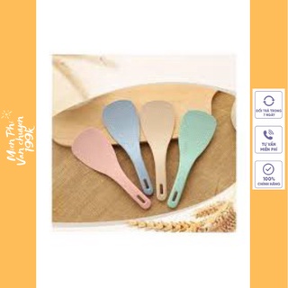COMBO 3 Thìa xới cơm lúa mạch - Muôi cơm lúa mạch 1600