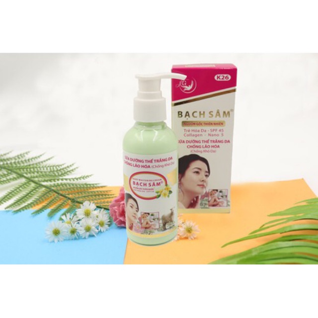 Kem Sữa Dưỡng Thể Trắng Da Chống Lão Hoá Bạch Sâm K26