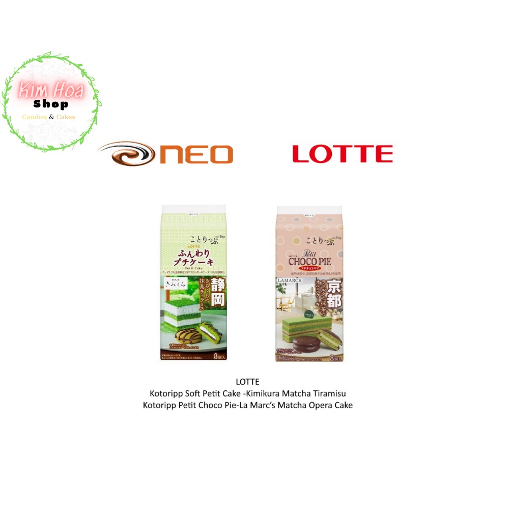 Tổng hợp các dòng sản phẩm của thương hiệu LOTTE chocopie & LOTTE cakes & LOTTE custard MADE IN JAPAN