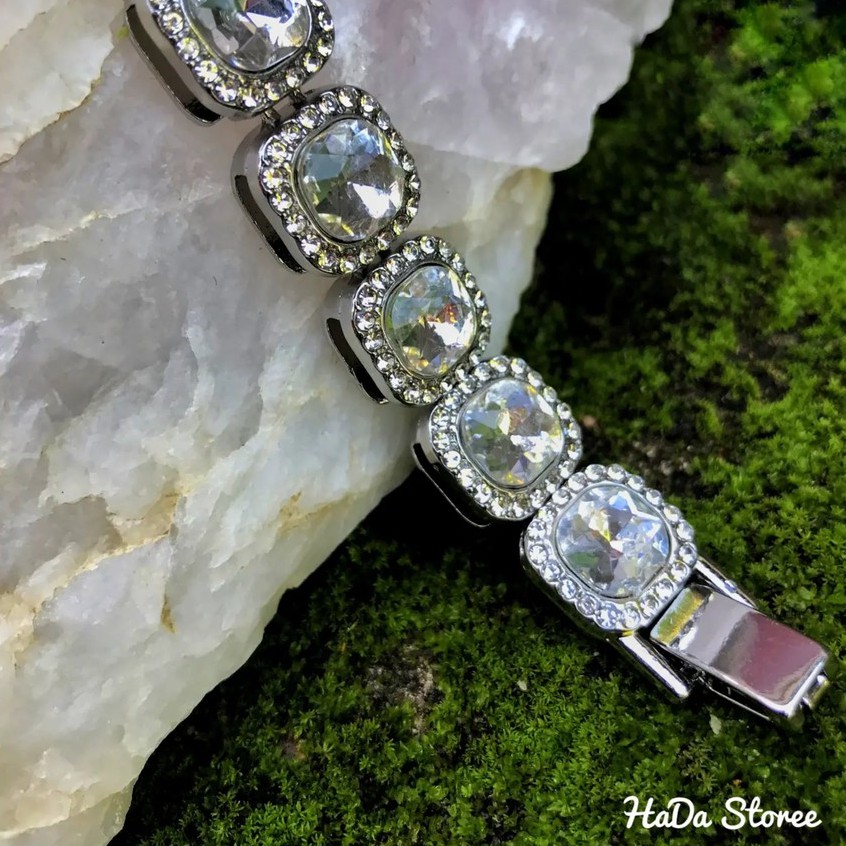 Lắc tay nam tenis cuban thời trang Libery  - Mẫu V012