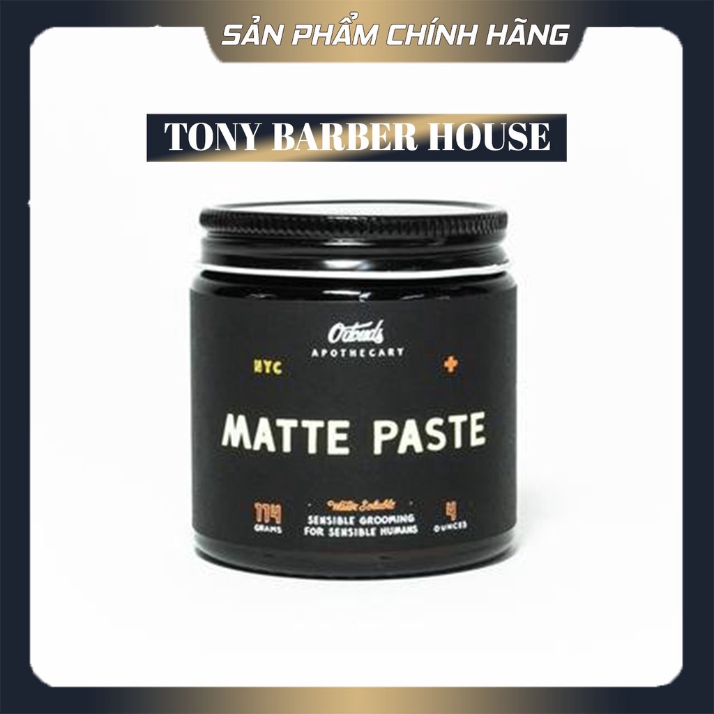 O'douds Matte Paste - Sáp vuốt tóc chính hãng 118ml