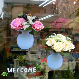 [bách hoá giá sỉ] Mẫu tranh mẫu bình hoa dán tường silicon đẹp-DD0043