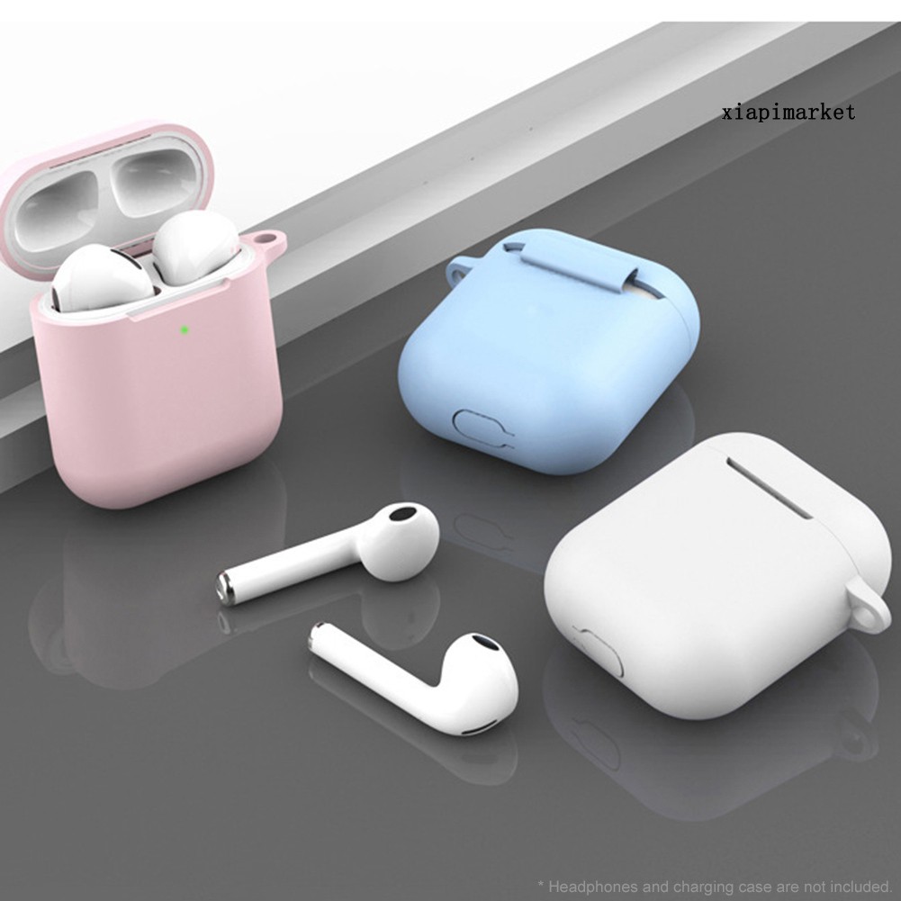 Vỏ Bảo Vệ Hộp Sạc Tai Nghe Bluetooth Airpods 2 Bằng Silicon Chống Bụi