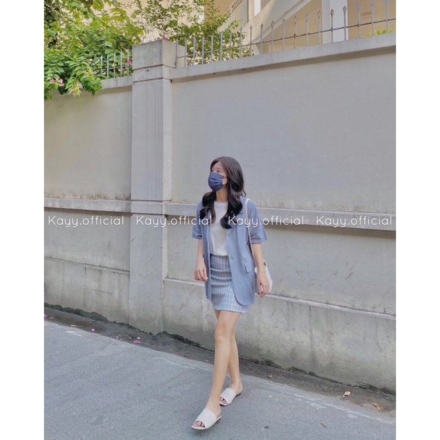 Blazer thô đũi mềm -Bly