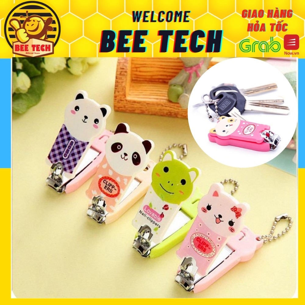 Bấm móng tay mini hình dễ thương có thể dùng làm móc treo chìa khóa - Beetech