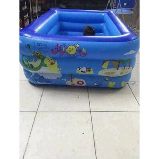 Bể phao bơi 3  tầng 1m5 cho bé .