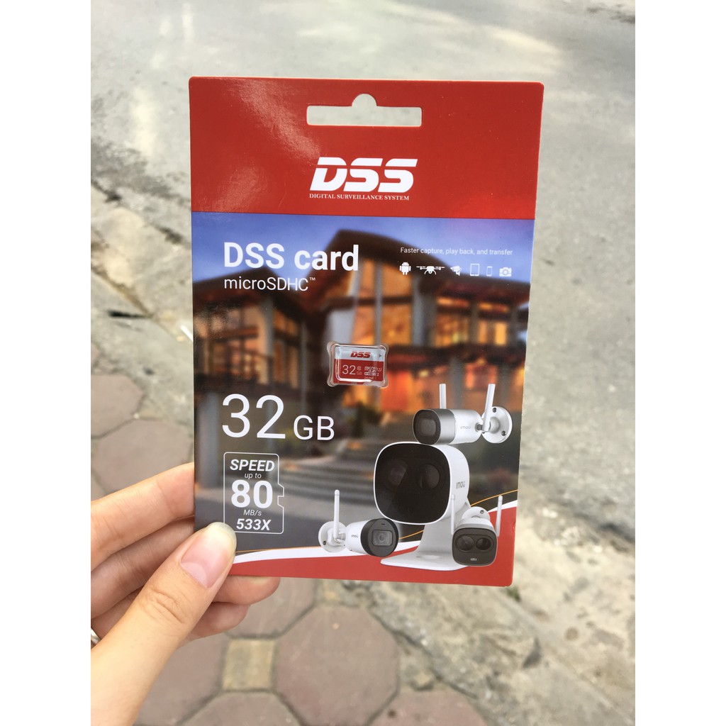 Thẻ Nhớ MicroSD 32G DSS - Thẻ Nhớ Chuyên Dụng Camera