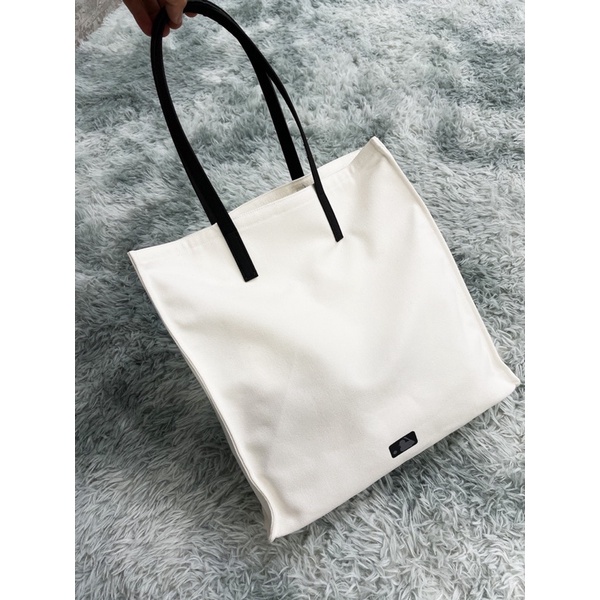 |ẢNH THẬT| TÚI TOTEBAG M L B N.Y ĐEN TRẮNG