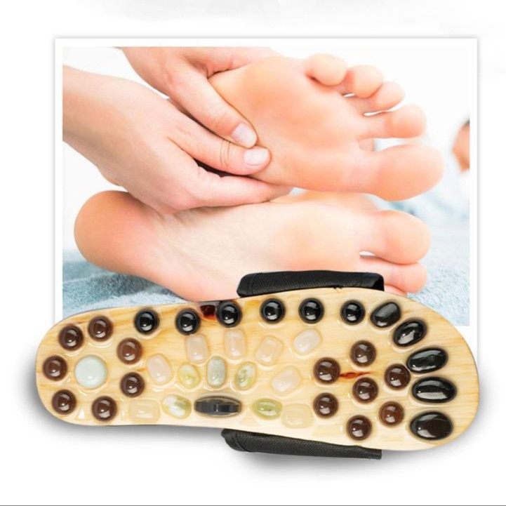 Dép Massage bấm huyệt bàn chân khảm đá sỏi tốt cho sức khỏe của bạn