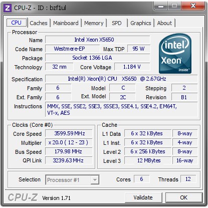 Xeon X5650 X5670 X5690 tặng keo tản nhiệt cho main x58 1366