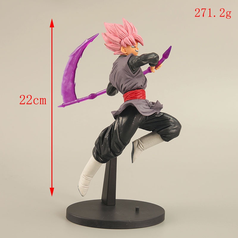 Mô hình nhân vật Dragon Ball Black Goku Rose Grandista cầm lưỡi hái trong 7 Viên Ngọc Rồng - 0IX5
