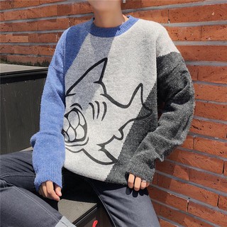 [ FREE SHIP ĐƠN 99K ]_Áo len nam cá mập .