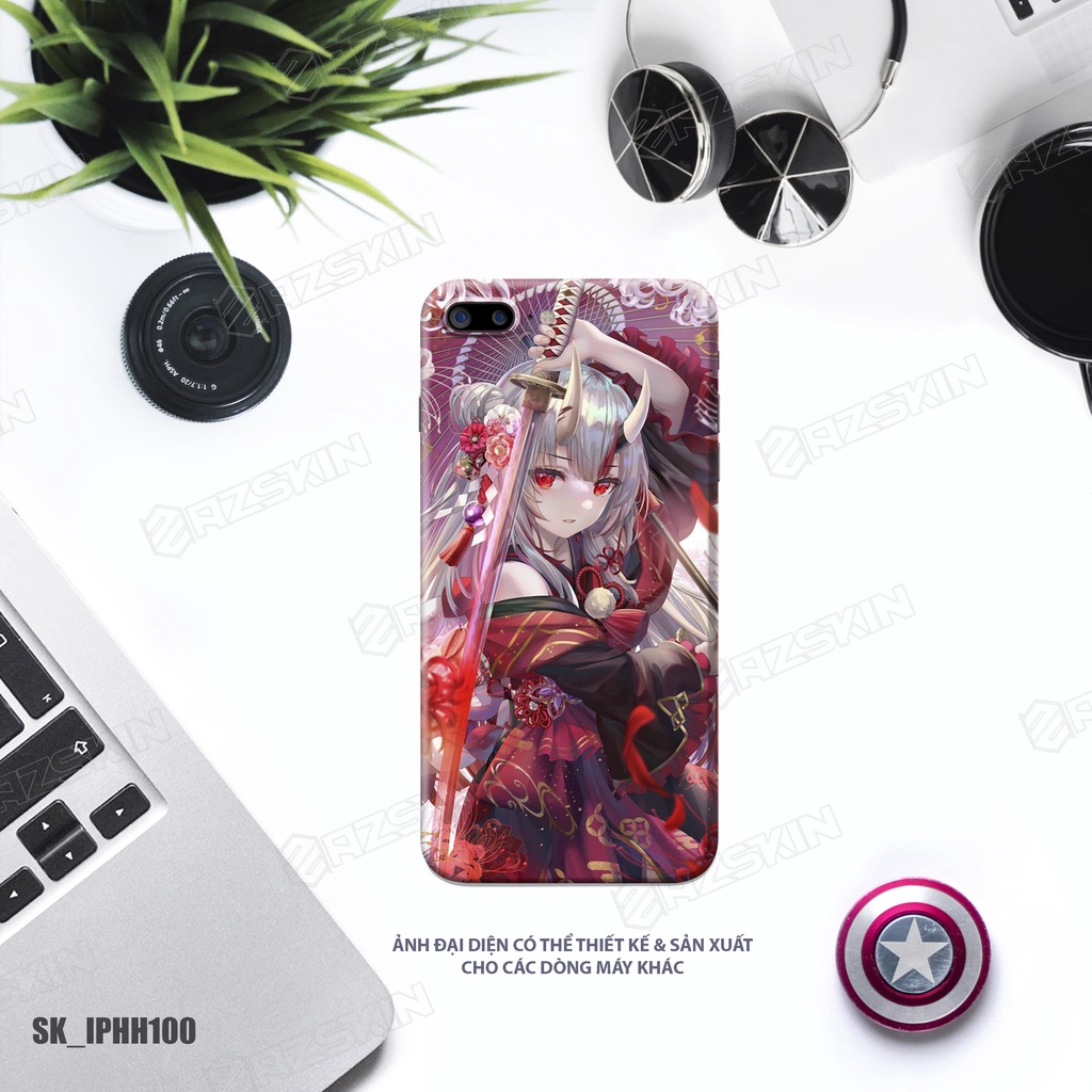 Miếng Dán Skin Hoạt Hình Cute 12 Mini - 12 Pro Max |SK_IPHH100| Film Cao Cấp Chông Xước, Dán Lưng Viền, Cắt Sẵn Khuôn