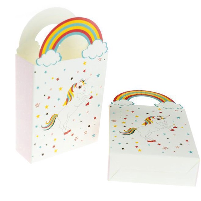 Set 10 túi đựng quà hình kỳ lân xinh xắn