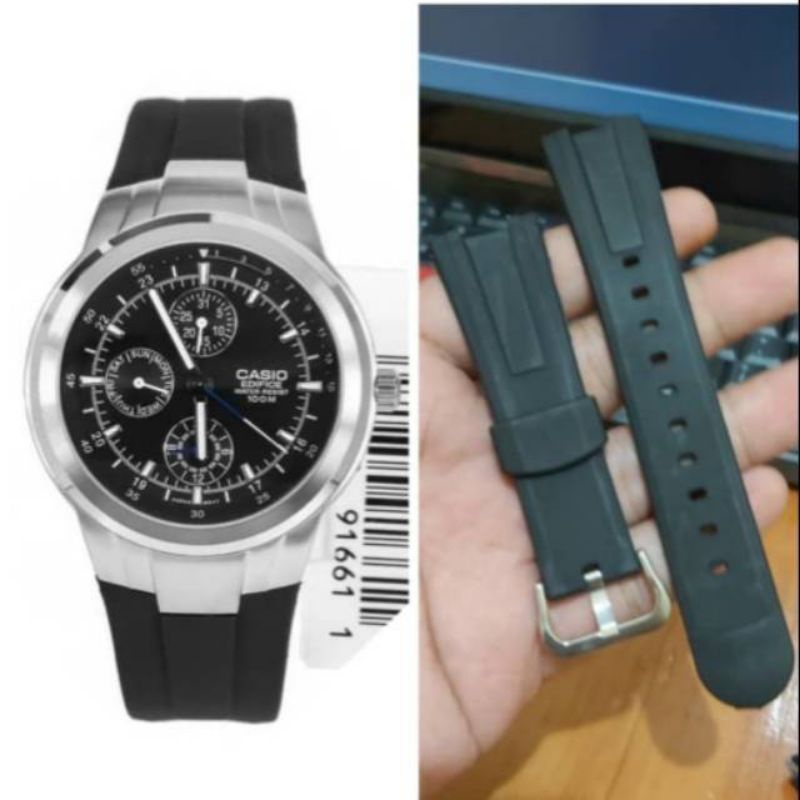 Dây Đeo Màu Đen Cho Đồng Hồ Casio EF305 EF-305 EF 305