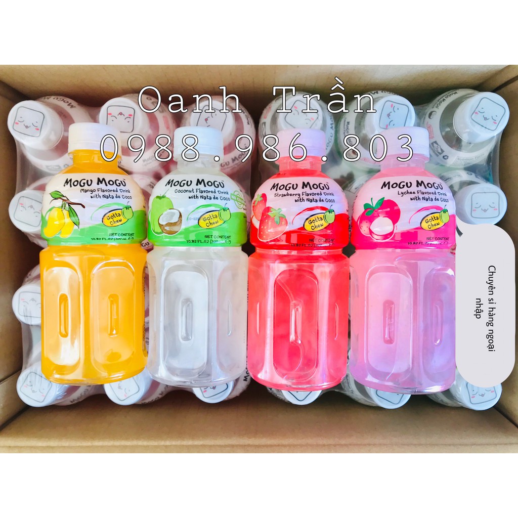 NƯỚC TRÁI CÂY THẠCH DỪA MOGU MOGU - Thái Lan