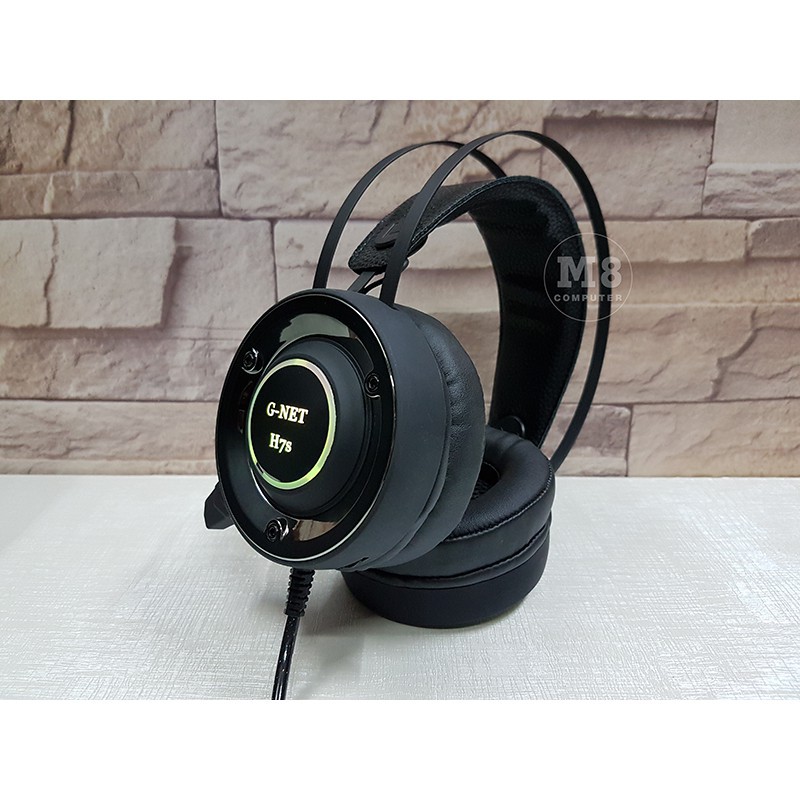 HÀNG CAO CẤP -  Tai nghe Gaming G-Net H7S Rung Led I Headphone GNet H7s Led 7 màu, Có Rung  - Hàng Cao Cấp